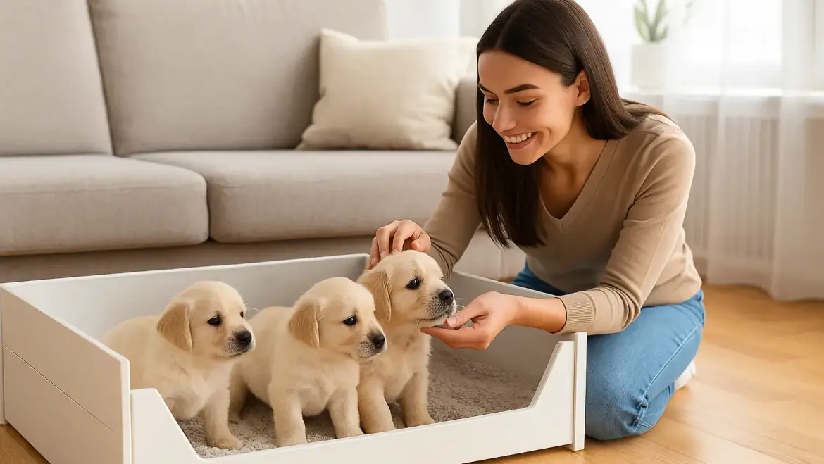 Kako se ponašati kada štenci stižu?